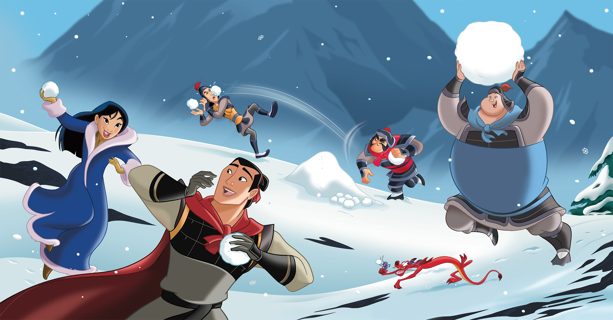 DISNEY PRINCESS / A WONDERFUL WINTER! – Anthony Conley Art